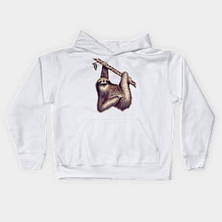 Sloth,sloth lover Kids Hoodie